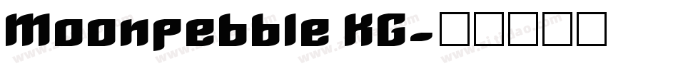 Moonpebble KG字体转换